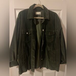 Green Corduroy Jacket